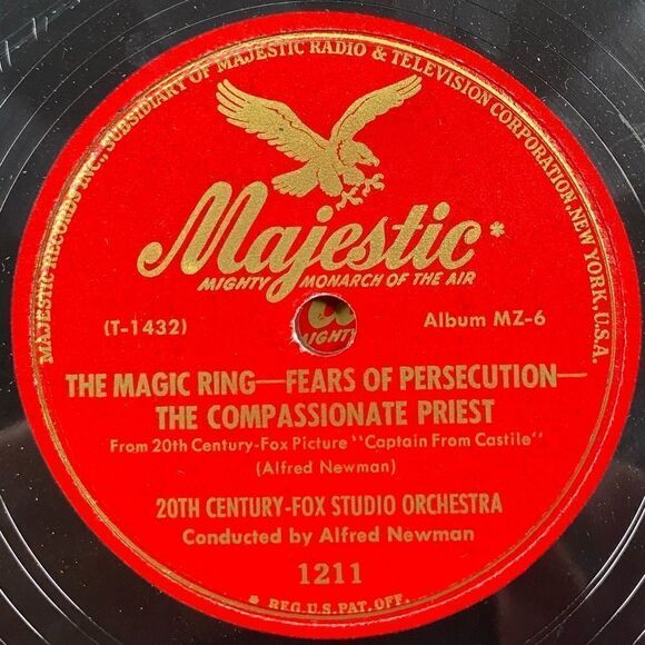 Alfred Newman Captain from Castile - MZ-6 Soundtrack Album 78rpm Mercury Records - Picture 9 of 11